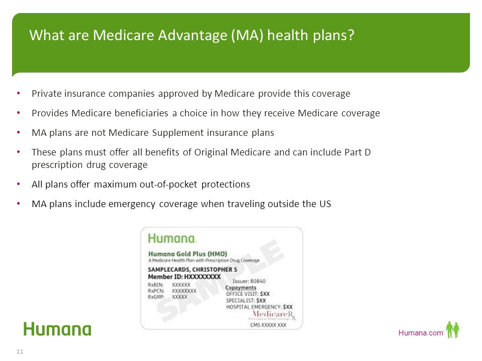 Humana Medicare Advantage And Prescription Drug Plans Ppt Download