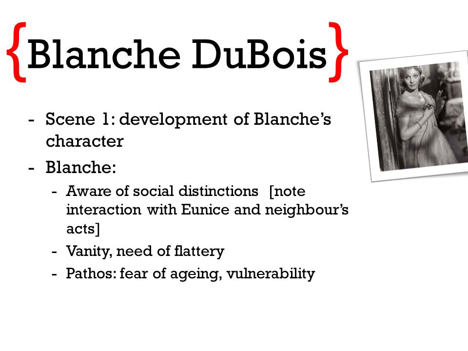 blanche dubois character