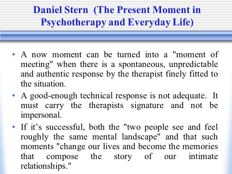 Attachment Informed Psychotherapy - ppt download