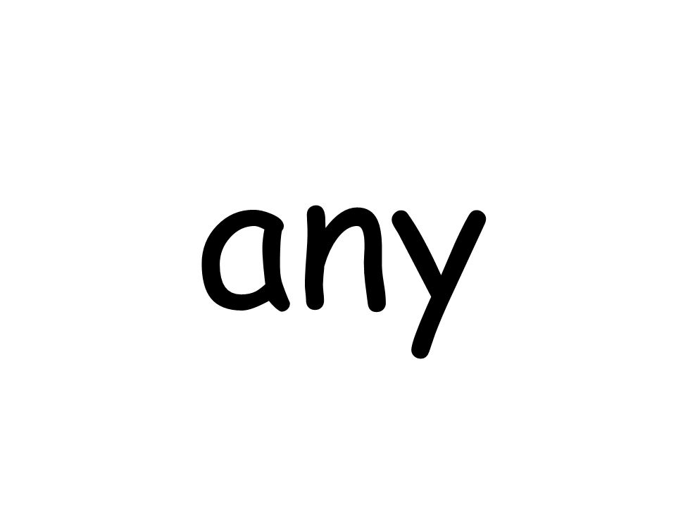 any