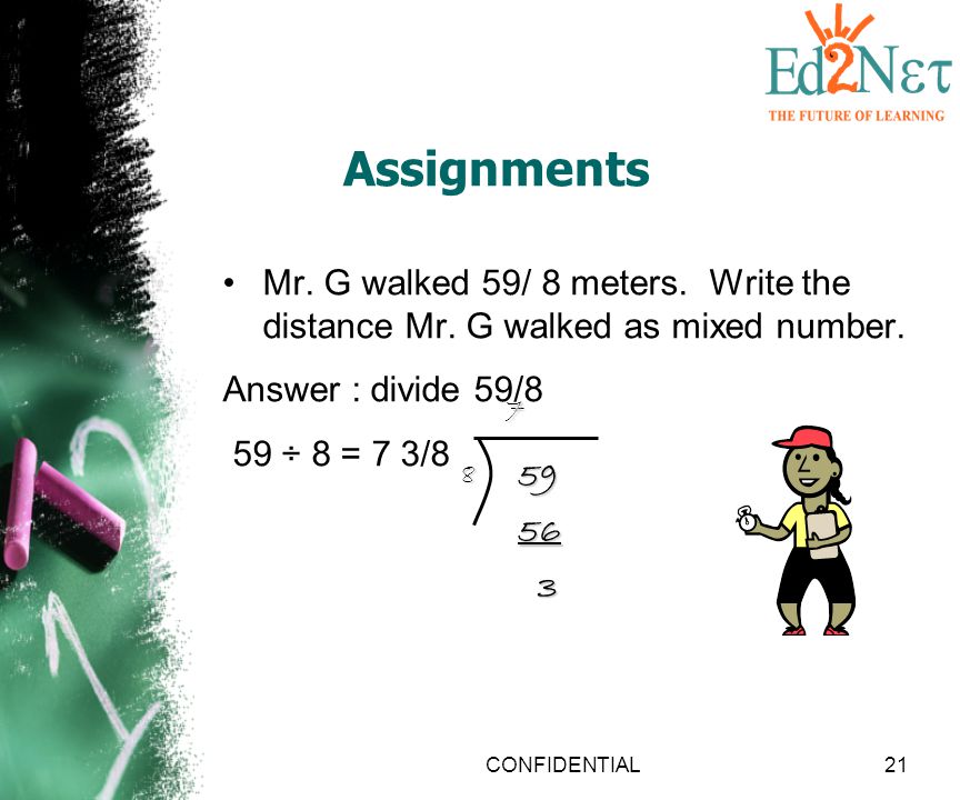 Mixed Numbers And Improper Fractions Ppt Video Online Download
