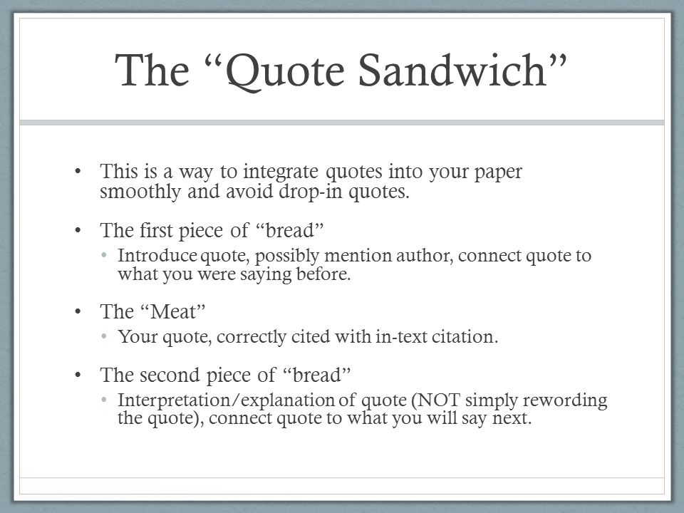 how to quote a saying in an essay