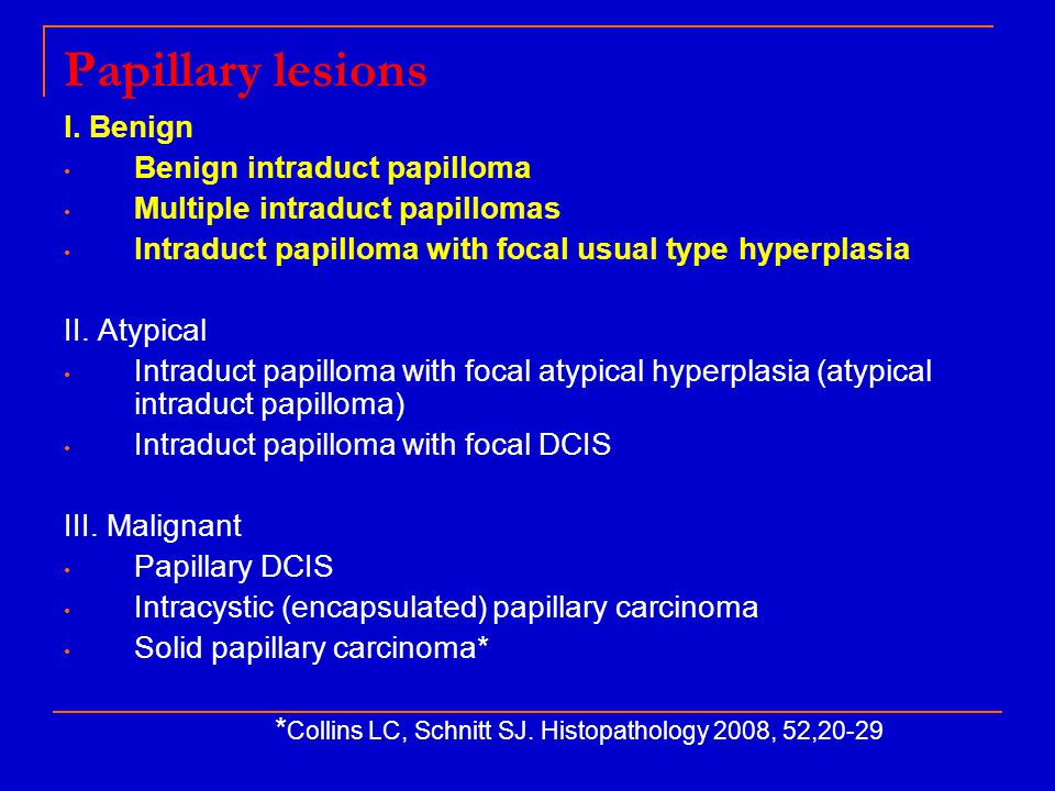Papillary proliferative lesion - Schistosomiasis behandeling