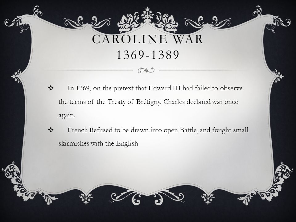Caroline War