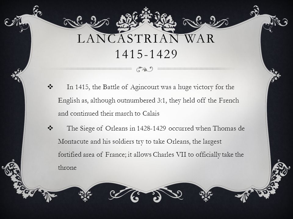 Lancastrian War