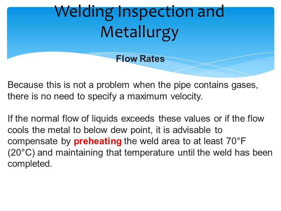 Welding Inspection and Metallurgy