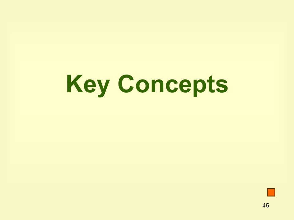 Key Concepts