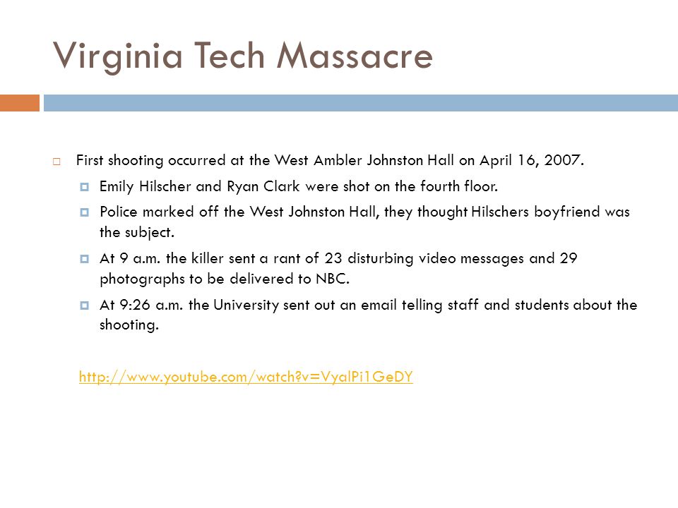 Virginia Tech Massacre
