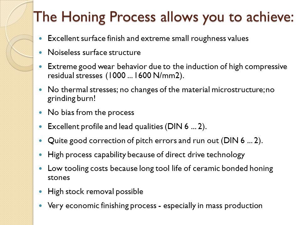 Honing Surface Finish Chart