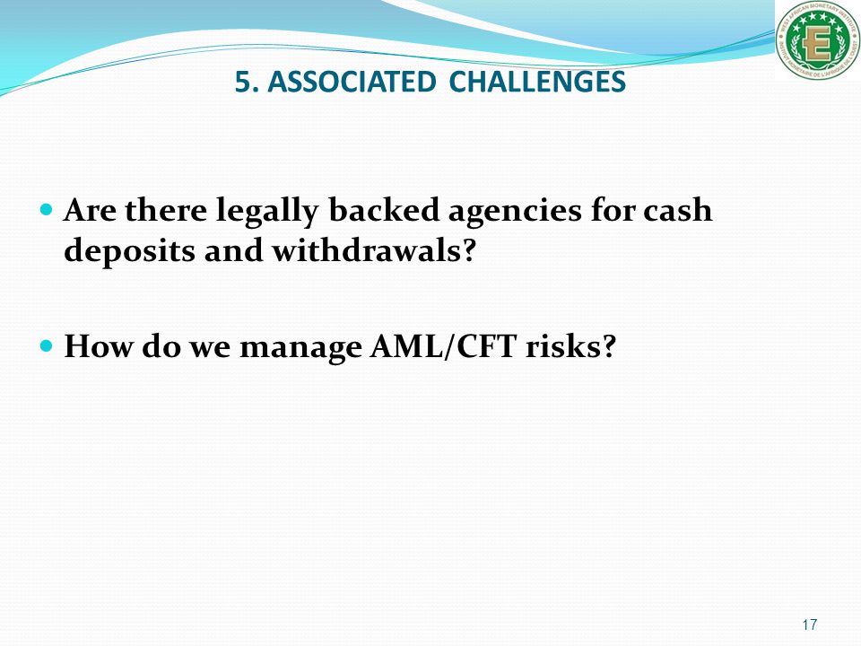 5. ASSOCIATED CHALLENGES
