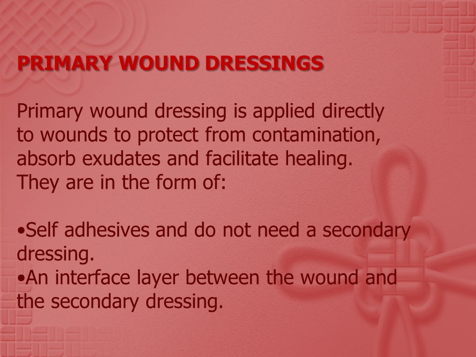 define dressings