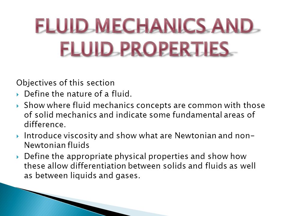 FLUID MECHANICS. - ppt video online download