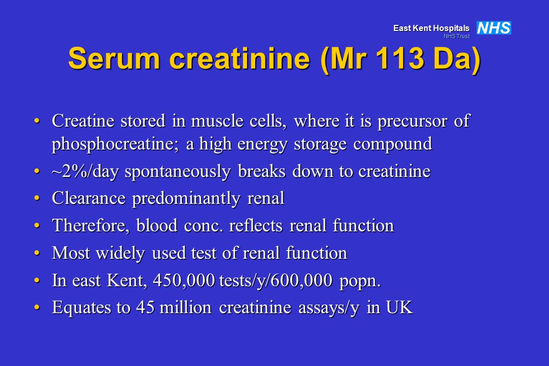 Kidney Function Levels Chart Uk