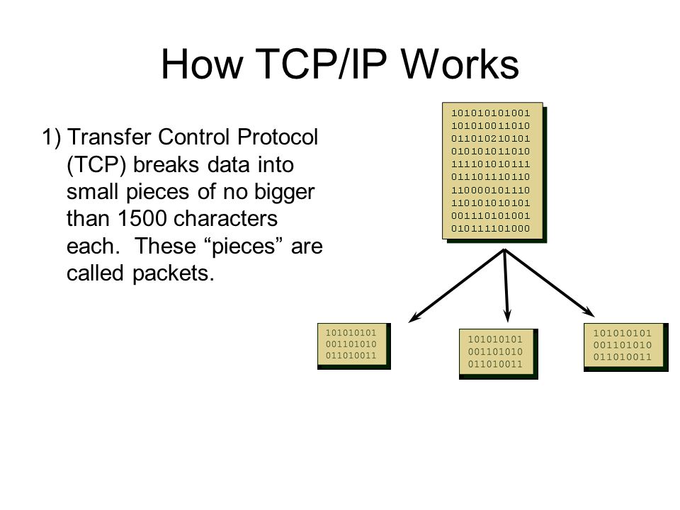 How TCP/IP Works