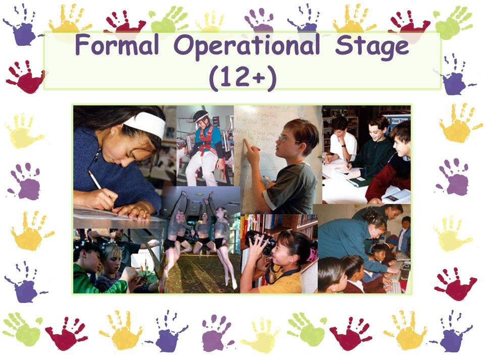 Formal Operational Stage (12+)