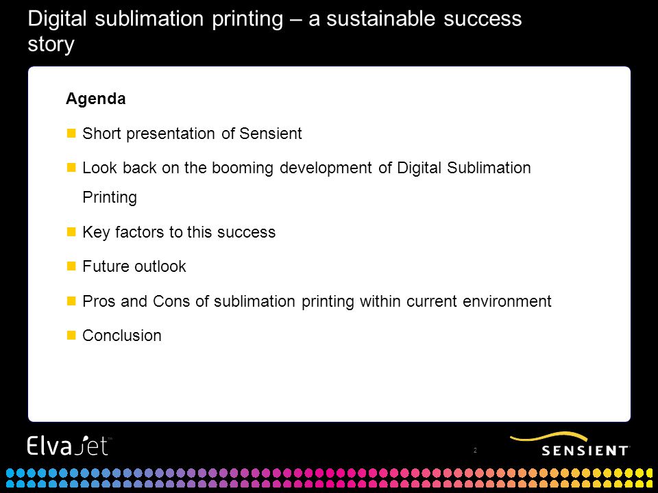 Digital sublimation printing – a sustainable success story