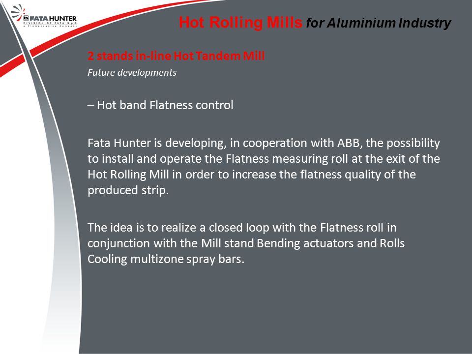 Hot Rolling Mills for Aluminium Industry