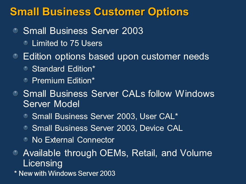 server 2003 user cal server 2003 user cal