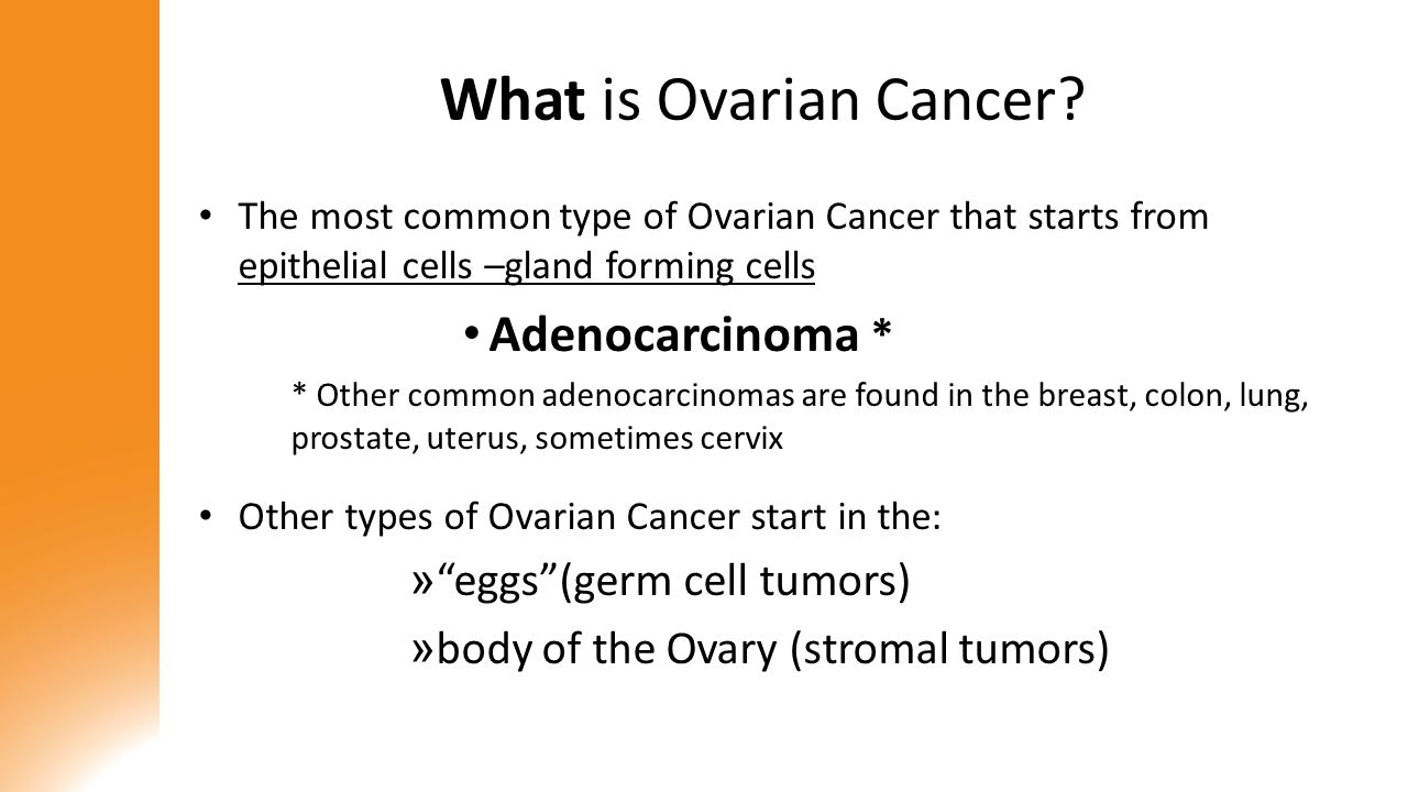 updates in ovarian cancer care - ppt download