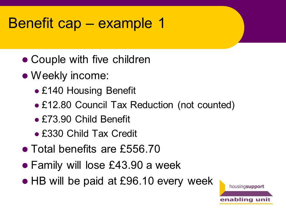 housing benefit cap