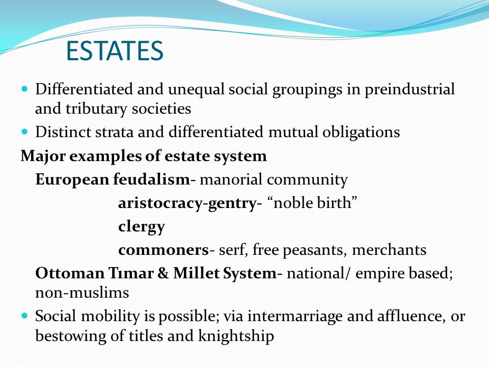 Social Stratification Slavery Caste Estate And Class Ppt Video Online Download