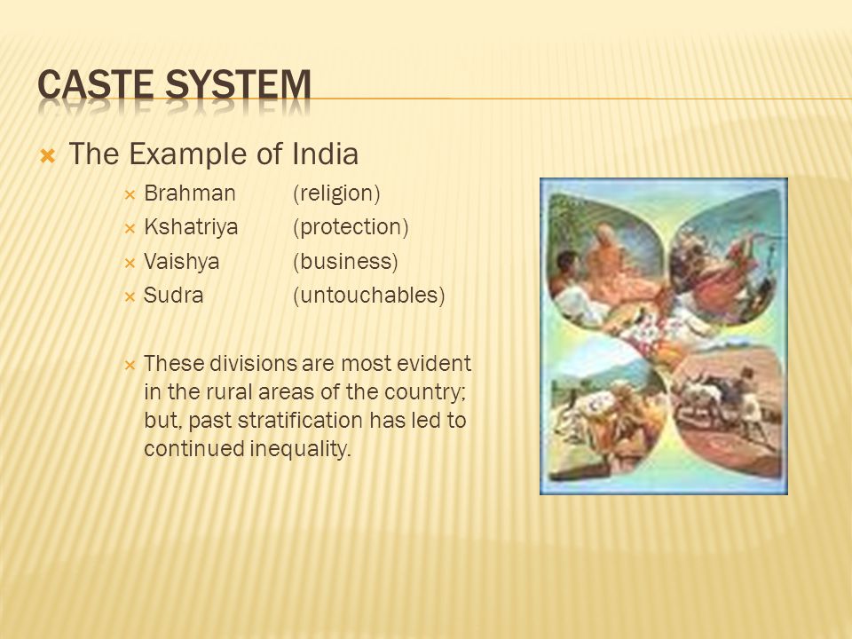 Caste System The Example of India Brahman (religion)
