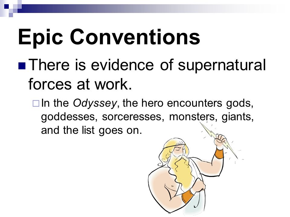 list of epic conventions