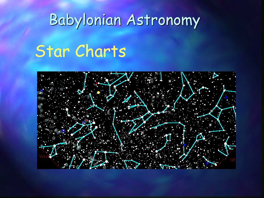 Babylonian Astronomy Star Charts