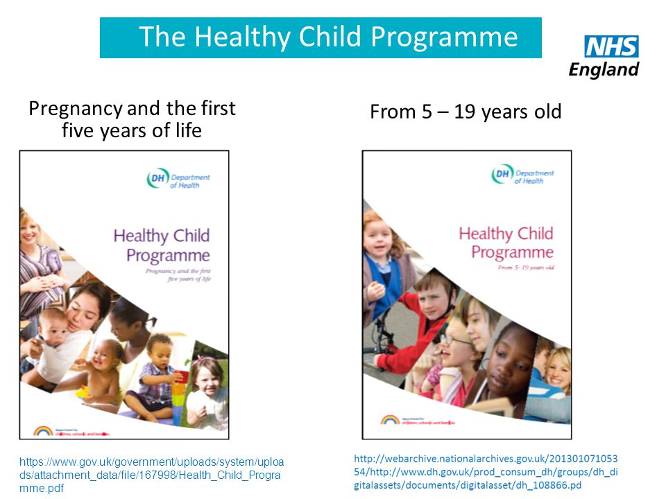 The Healthy Child Programme