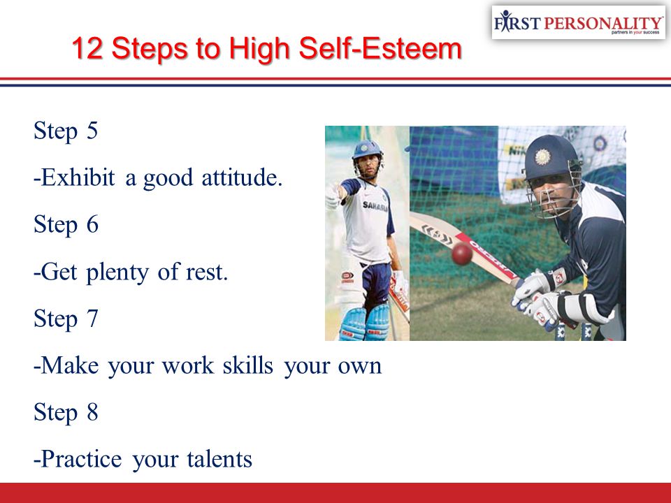 12 Steps to High Self-Esteem