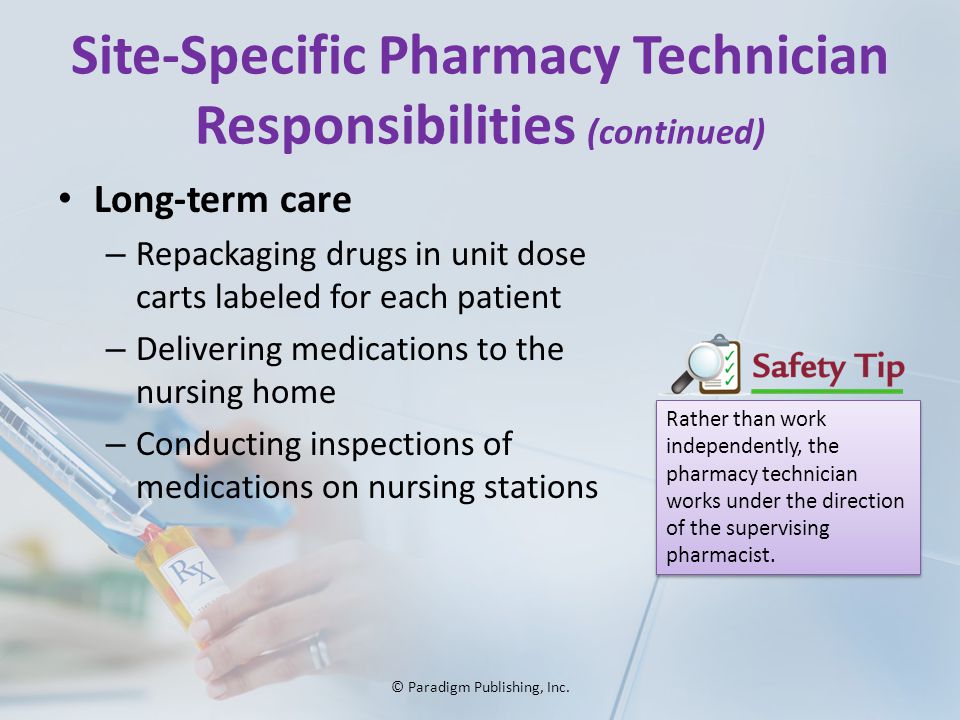 Site Specific+Pharmacy+Technician+Responsibilities+%28continued%29