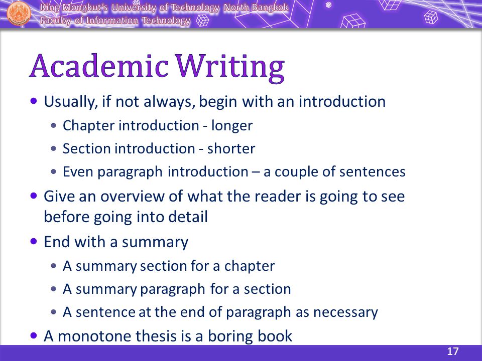 can you start a sentence with and in academic writing