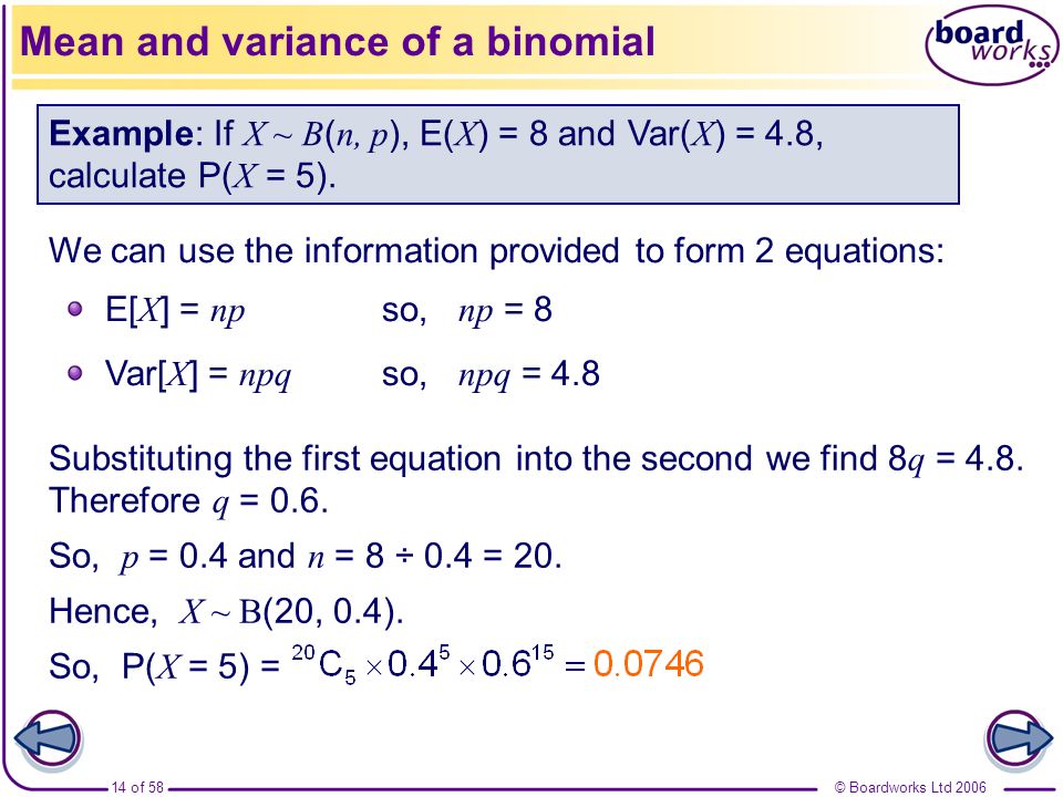 S2 1 Binomial And Poisson Distributions Ppt Video Online Download