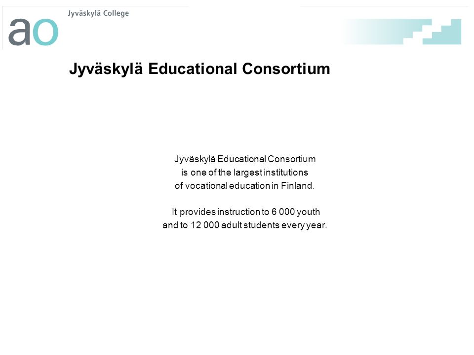 Jyväskylä Educational Consortium