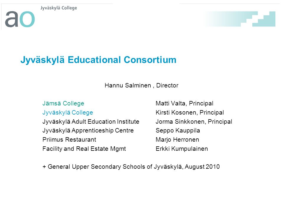 Jyväskylä Educational Consortium