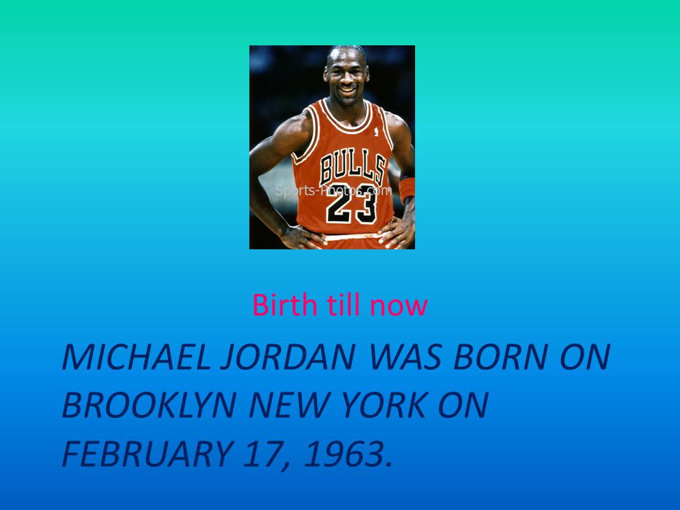 michael jordan born in brooklyn