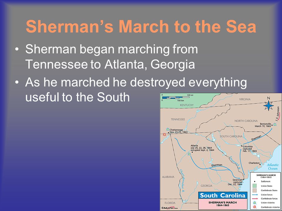 Sherman’s March to the Sea