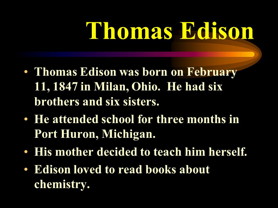 Thomas Edison American Inventor. - ppt video online download