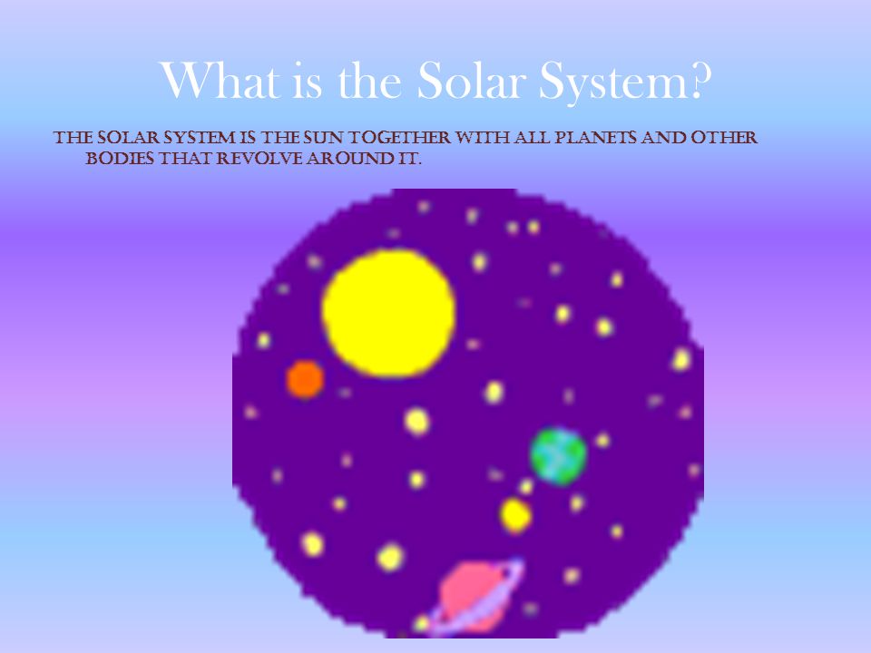 What is the Solar System