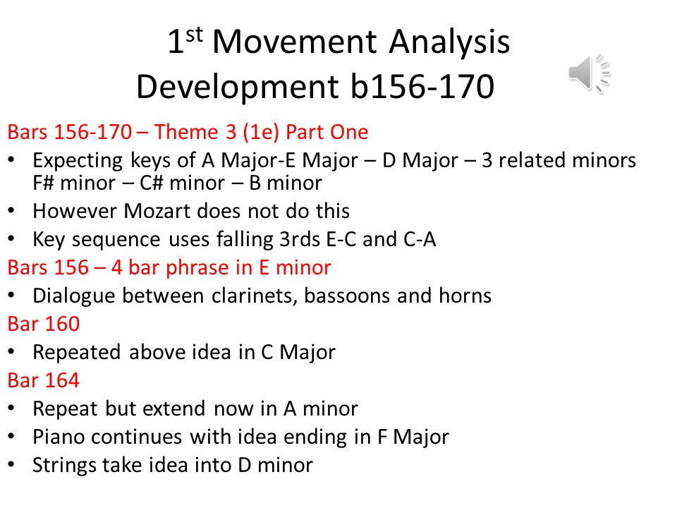 1st Movement Analysis Development b