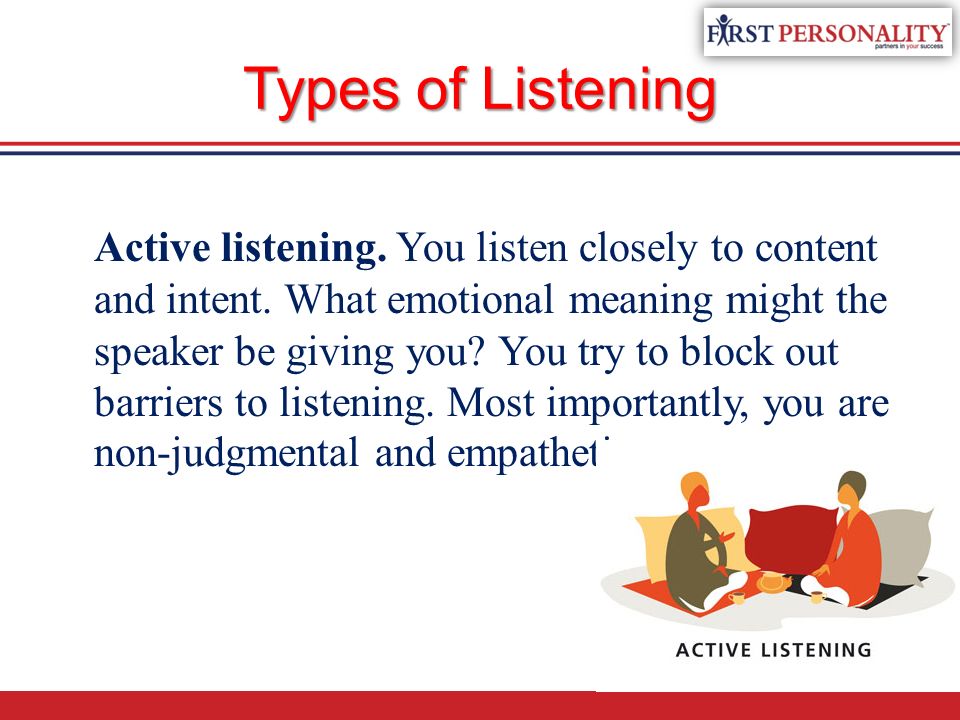 Types of Listening