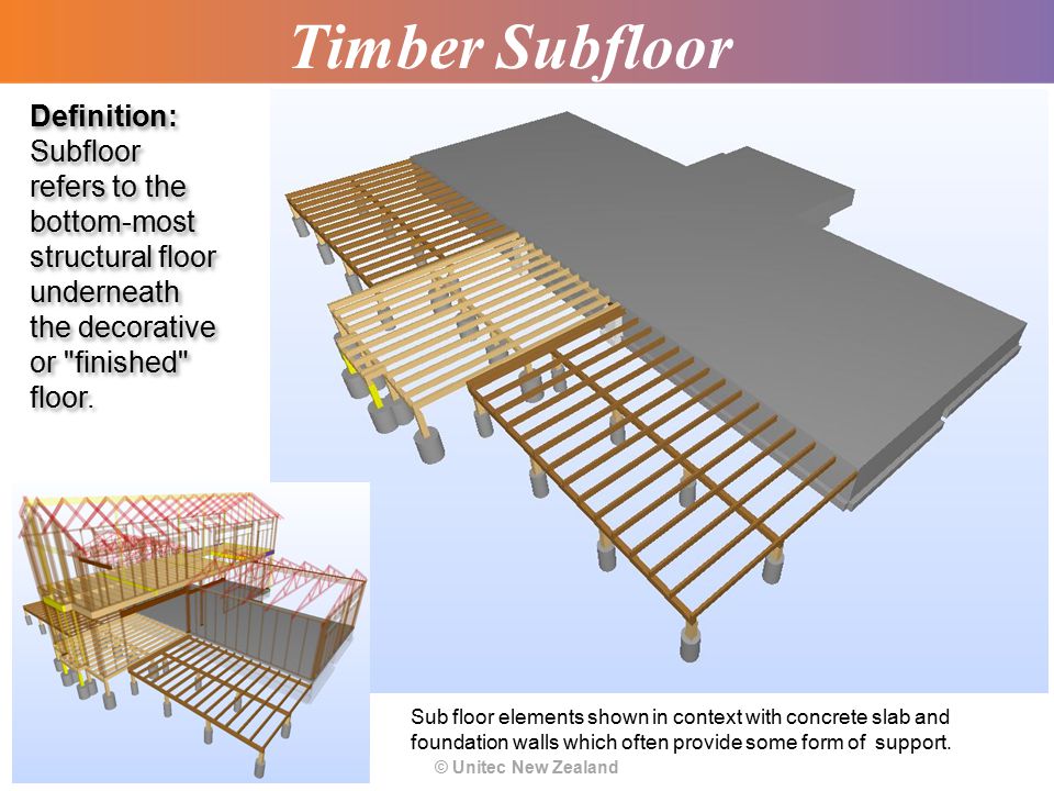 Topic 7 Timber Subfloor Systems Basic Ppt Video Online Download