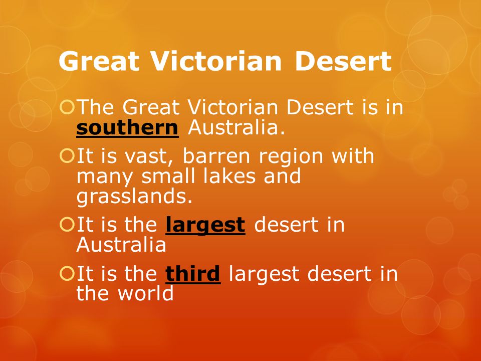 Great Victorian Desert