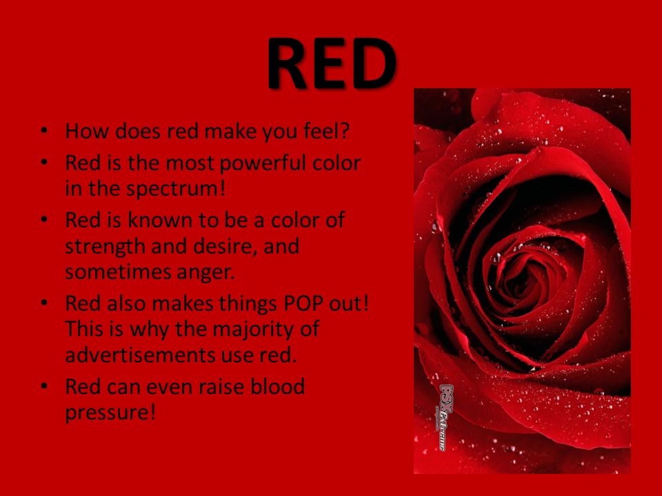 How can color effect the way we feel? - ppt video online download