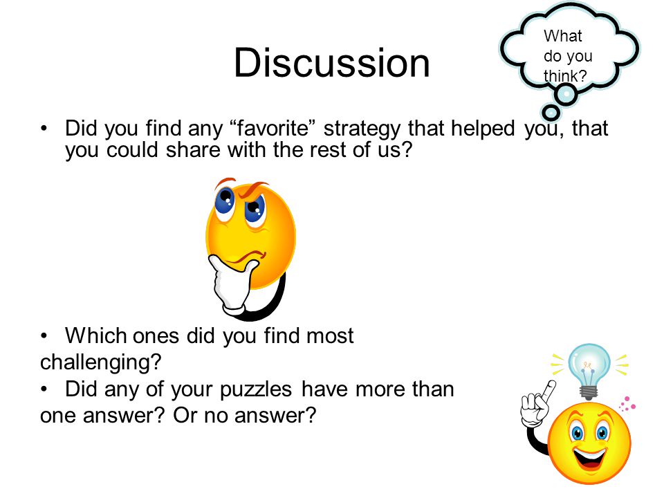 Discussion What do you think Did you find any favorite strategy that helped you, that you could share with the rest of us
