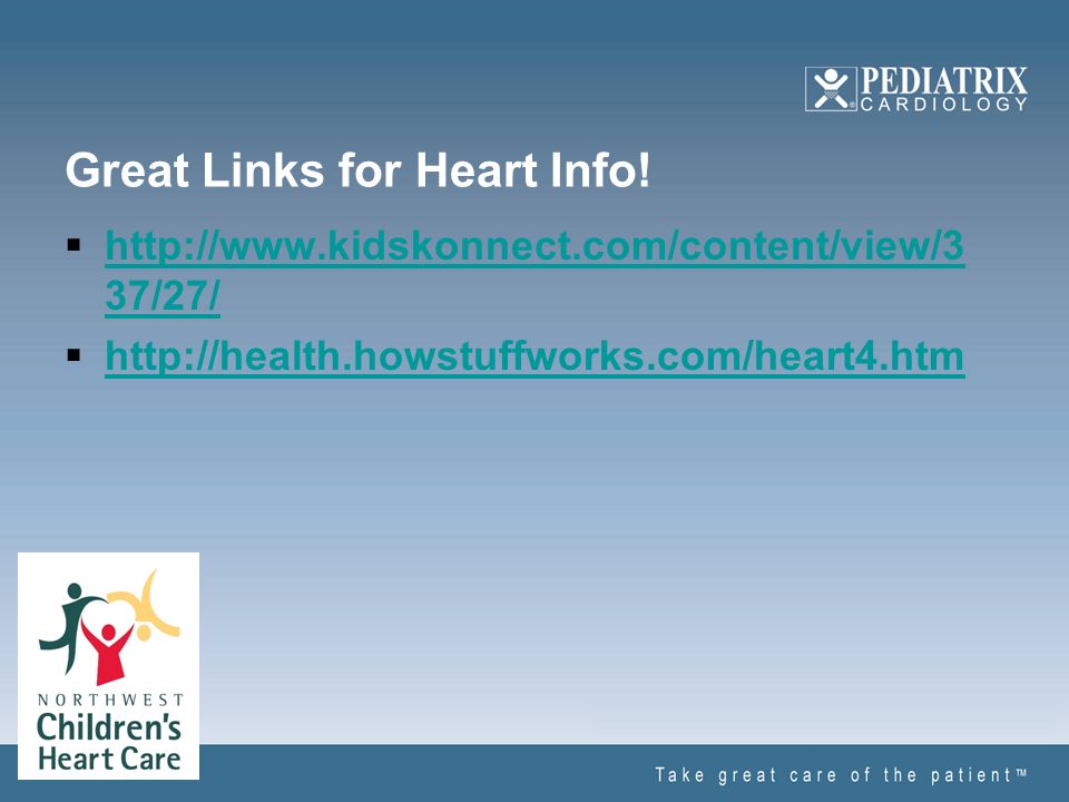 Great Links for Heart Info!