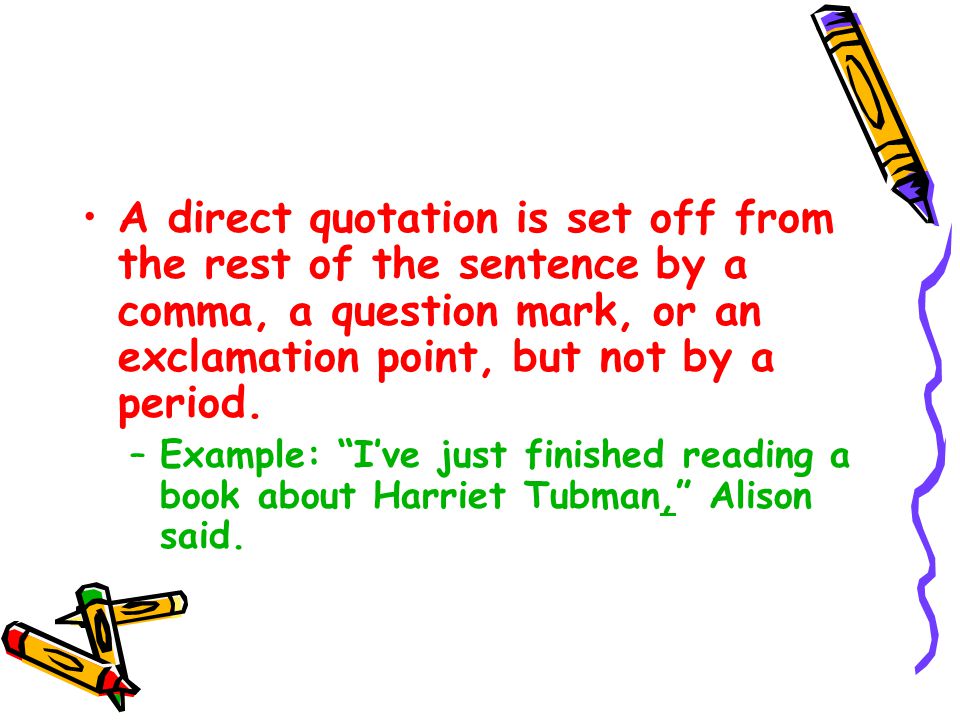 Quotation Marks And Writing Dialogue Ppt Video Online Download