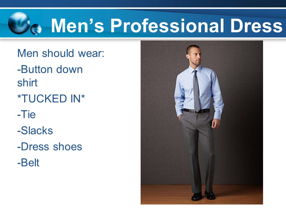 Professional Dress Guidelines - ppt ...