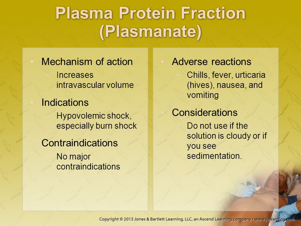 Plasma Protein Fraction (Plasmanate)