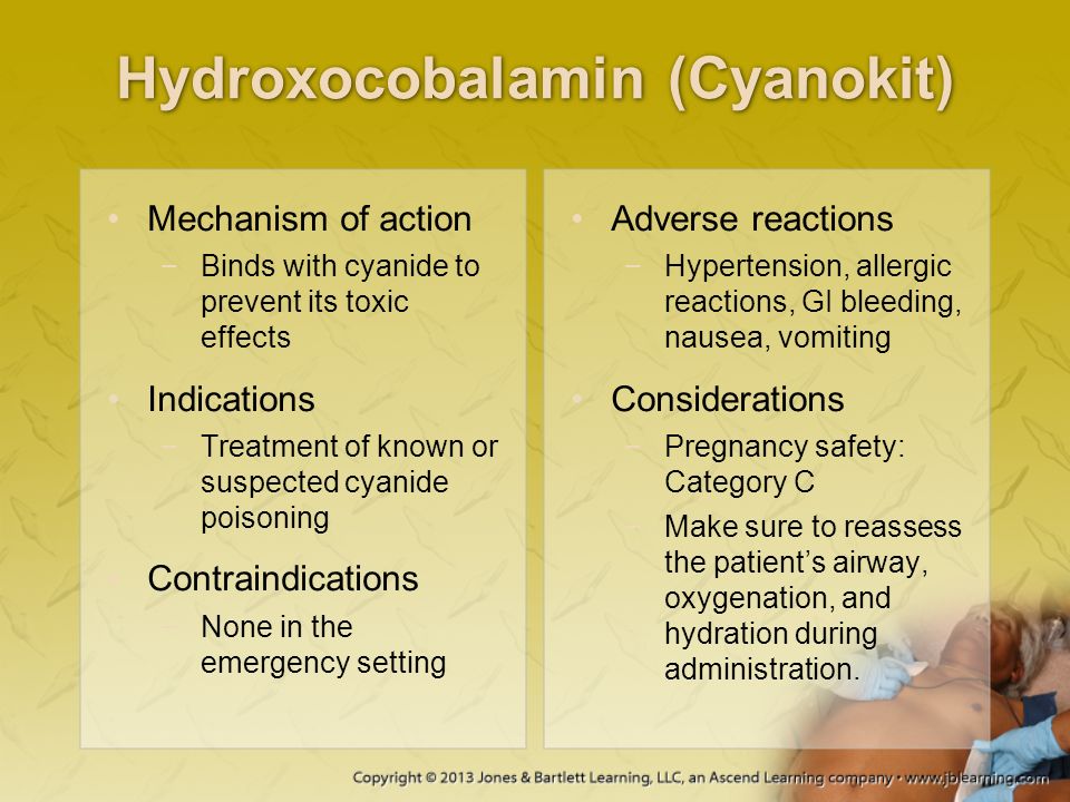 Hydroxocobalamin (Cyanokit)